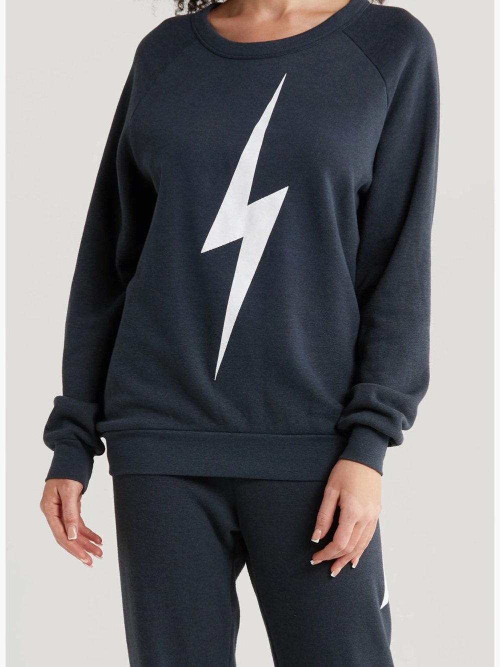 Aviator Nation Unisex BOLT CREW SWEATSHIRT